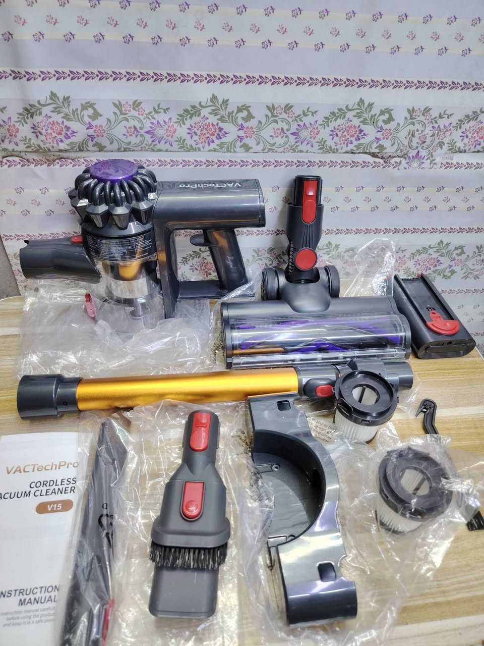 مكنسة كهربائية لاسلكية من VACTechPro V15، مكنسة كهربائية لاسلكية 35 كيلو باسكال مع بطارية قابلة للازالة، مدة تشغيل تصل إلى 35 دقيقة، مكنسة كهربائية 6 في 1 ببطارية لاسلكية للأرضيات موضحة بالصور السعر 40 الف للطلب او الاستفسار التواصل عبر رسائل الصفحة متوفر توصيل بغداد ومحافظات 👍 #تابع_الصفحة_يوصلك_كلشي_جديد


**إذا كنت صاحب هذا الإعلان وتريد حذفه لأي سبب، رجاءا أرسل رسالة إلى الدعم الفني**