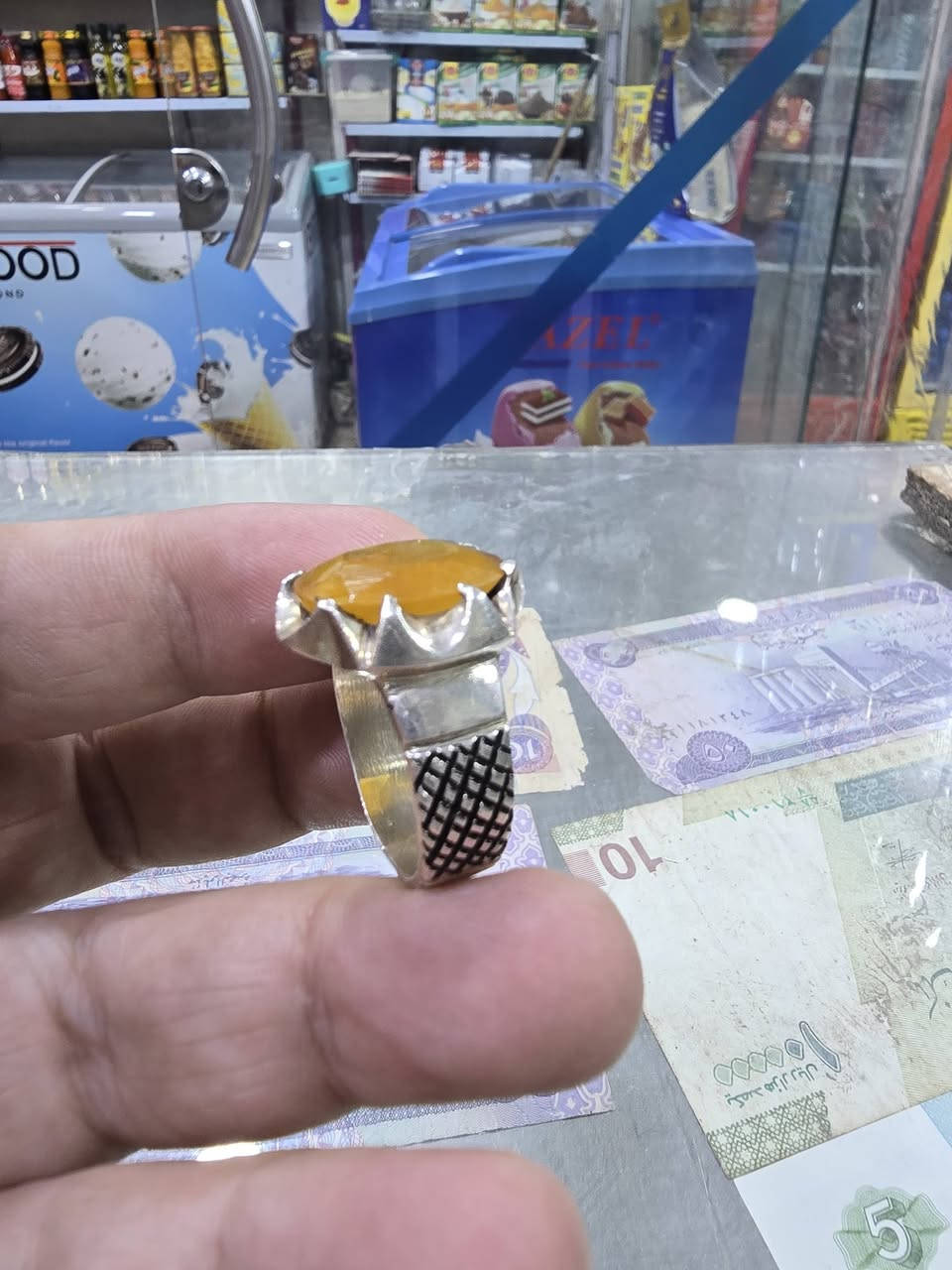 ياقوت الفريقي الصفر
صياغه يدوي قياس ٢٤


**إذا كنت صاحب هذا الإعلان وتريد حذفه لأي سبب، رجاءا أرسل رسالة إلى الدعم الفني**