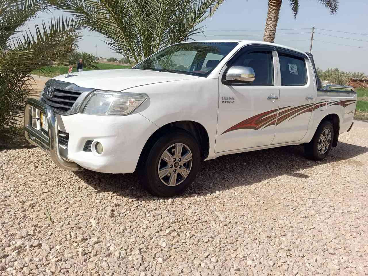 هايلؤكس مؤديل 2012 كير عادي سياره كفاله من صبغ تبديل بارد بيه مكانين حالؤبات شؤف عين صغار كلش محرك مامفتؤح جديد كلش تخم تاير حداديه تبريد دؤشمه ارضيه رقم  ؤاسط بسمي سنؤيه 2028 سياره جديده جاهز من كلشي عنوان نجف مشخاب 
سعر 158 
***********
