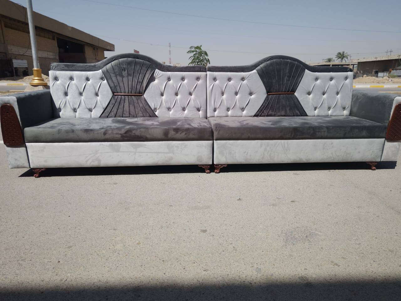 اللهم أرزقنا رزق الحلال🤲🤲🤲
خبرة أكثر من ١٥ عام في هذا المجال
عنوانا سر نجاحنا
أجمل وأحدث الموديلات التركية 
   💯💯  ضمان حقيقي 💯💯
ماعليك سوى إرسال صورة الموديل والقياس يوصلكم طلب باب البيت 
لسنا الوحيدون ولكننا الأفضل
خشب جام روسي
مقعد بلوك اسود او كاندز حسب الطلب 
الاسفنج مميز 
القماش كتان
قديفه
وتر بروف
قماش خاولي
حسب طلب  
📍الصويره شارع النجمه مجاور كلشي وكلاشي 
لأستفسار مراسله الحساب


**إذا كنت صاحب هذا الإعلان وتريد حذفه لأي سبب، رجاءا أرسل رسالة إلى الدعم الفني**