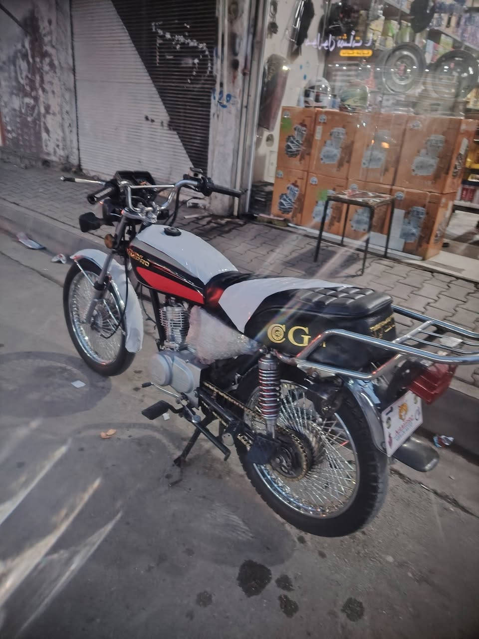 سلام عليكم دراجه اربعه كير تايكر موديل 2022منفيس موجود كهربائيات شغاله دراجه خير من الله شلعه معدل حيل نضيفه كدامك محرك كبس مامفتوح شرط سعر425بيها مجال للطيبين رقمي ***********
