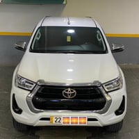 للبيع او مراوس  تيوتا هايلوكس TRD 2023 خليجي مكفوله من صبغ والتبديل  ب...