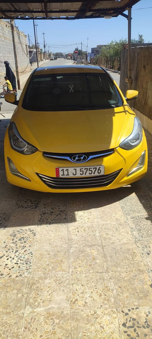 سياره انترا موديل  2014وارد امريكي
رقم ***********
