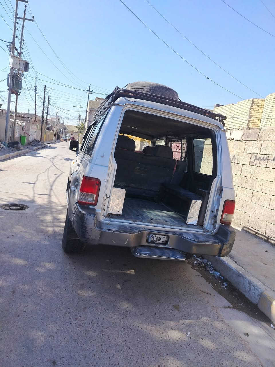 تم إعادة النشر بسبب. الوعود الكاذبه   سياره كالوبر للبيع   مديل 98   مكينه. ستاركس. 3000 كاز  كير عادي      باب خلفي مع كشنات خلفيه موجوده رقم خصوصي سنويه ثاني يوم احولك المكان بغداد حي النصر الهاتف ***********
