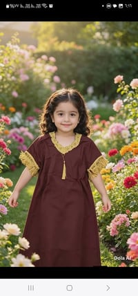 شلونكم زبائنه الكرام يوم وصلنه دشداشه بناتي قياسات ٤ ١٠ سعر درزن نار 2...