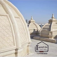 تغليف واجهات بالمرمر بالطريقه الميكانيكيه، شغل هندسي وثابت ولمسة فخمه ...