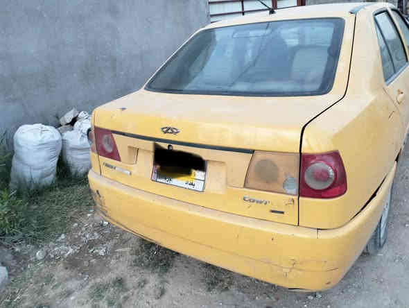 السلام عليكم شيري كوين موديل 2010 باسمي صفرة تكسي
محرك البلاد مالهة جديد حاوية كير كلج جديد كهربائيات كلهة شغالة نقصهة بس تبريد رقم بغداد الألماني بيع او مراوس بسيارة خصوصي للاستفسار الاتصال على الرقم *********** واتساب واتصال السعر 25 وبيها مجال
