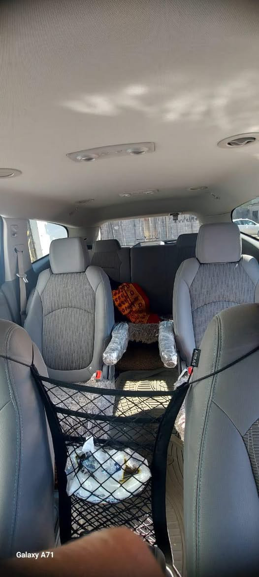 السلام عليكم
سيارة شوفرليت ترافيرس للبيع 
موديل 2017 — LT 
محرك 3600 ستة 6 سلندر
ماشي 70 الف مايل 
بيها جاملغ سكن و ربع بونيد بدون دواخل 
7 مقعد كشن سياحي

كشنات هيتر 
اربع تايرات جديد 
بدون غرامة كلشي بشرط 
تبريد تدفئة كلة بشرط مابي نقص بكلشي 
طخم صدر كلة بشرط 
مابي نقص واحد 
سنوية لحد 2029 

‎سيارة باسمي شرط تحويل و غرامة 
مكاني كركوك 
***********
