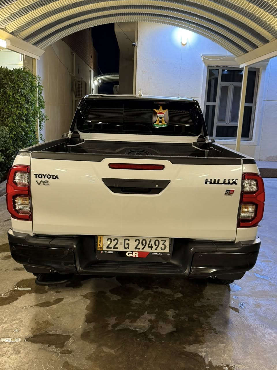 هايلوكس GR موديل 2024 سعودي الشركة ماشيه 50 الف موصفات ال GR معروفه السعر 385 وبي مجال مكاني الرمادي للاستفسار ***********
