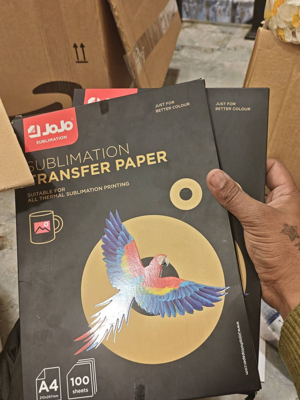 سلام عليكم
ستوديو تصوير 45*8*45 سعر 40 الف
مقص ورق حجم 15 سعر 15 الف
الواح المنيوم سبلميشن عدد 6 15 الف
باند ورق فاتح سبلميشن  عدد 5 25 الف
باند ورق داكن سبلميشن عدد 4 20 الف
باند ورق JOJO اكواب عدد 2 20 الف
حبر سبلميشن حراري اصلي عدد 3 سيت سعر السيت 25 الف
كوب سبلميشن اسود سحري عدد 16   24 الف
كوب سبلميشن ابيض عدد 35 40 الف
كابسه حراريه 5*1 350 الف

بيع شلعه 
السعر الكلي 625 الف وقابل للتفاوض رجاء  الي ميعجبه خل يعبر المنشور اخذتهن مصار اقل شهر 
***********
