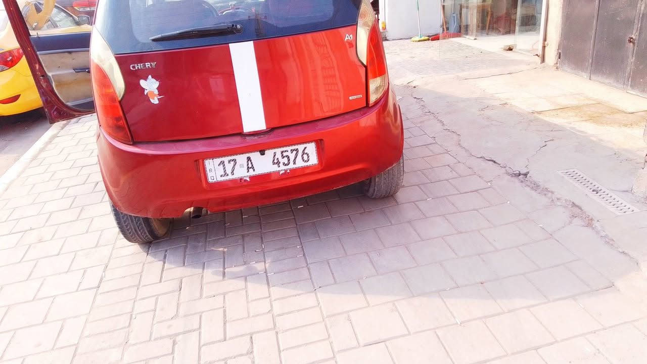 السلام عليكم للبيع شيري اي وان موديل 2013 بيها مكانت صبغ بدون ضربه السعر 35وبيها مجال مكانها بغداد ***********
