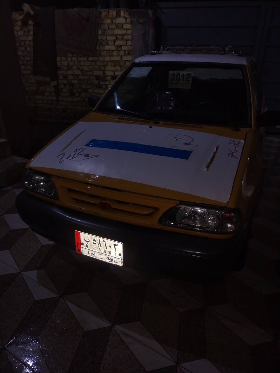 السلام عليكم سايبه موديل 2012 مكينه وكير مكفولات السياره جاهزه رقم بغداد سنويه ال 2028 مصفرهه هيه وغرامات العنوان الديوانية الحمزه الشرقي سعرهه 27 وبيه مجال رقم الهاتف ***********
