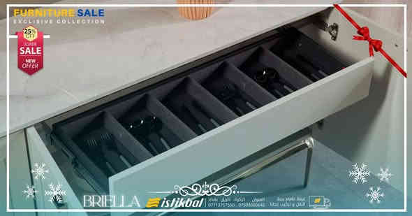 #Briella_model
**غرفة طعام بيرلا من استقبال التركية – تصميم فاخر وعرض مميز**

إذا كنت تبحث عن غرفة طعام تجمع بين الفخامة والجودة، فإن "بيرلا" من ماركة استقبال التركية هي الخيار الأمثل لك. هذه الغرفة الجديدة من إنتاج شركة استقبال تتميز بتصميم راقٍ ومميز يناسب كافة الأذواق، مما يجعلها إضافة رائعة لأي منزل.

تم تصنيع غرفة الطعام "بيرلا" من رخام طبيعي عالي الجودة وقماش خام أصلي، مما يضفي عليها لمسة من الفخامة والمتانة التي تدوم طويلاً. ومع خصم يصل إلى 25%، أصبح بإمكانك الحصول على هذه التحفة الفنية بسعر تنافسي لا يُفوت.

**العنوان:** كركوك، طريق بغداد، مقابل الإصلاح الزراعي.  
**للتواصل:** *********** / ***********  

لا تفوت الفرصة لتجربة الجودة التركية مع ماركة استقبال. #استقبال_الراحة_تدوم

#استقبال #أثاث_منزلي #كركوك #تصاميم_عصرية
 #istikbal #kirkukmobilya #istikbalkirkuk #iraq #Teen_Room_Sets #Home_furniture #Home #furniture #الاثاث_منزلية #تصاميم #موديلات #استقبال_كركوك #الاثاث_المنزلية #istikbal_furniture_kirkuk #iraq #kirkuk #love
"""
