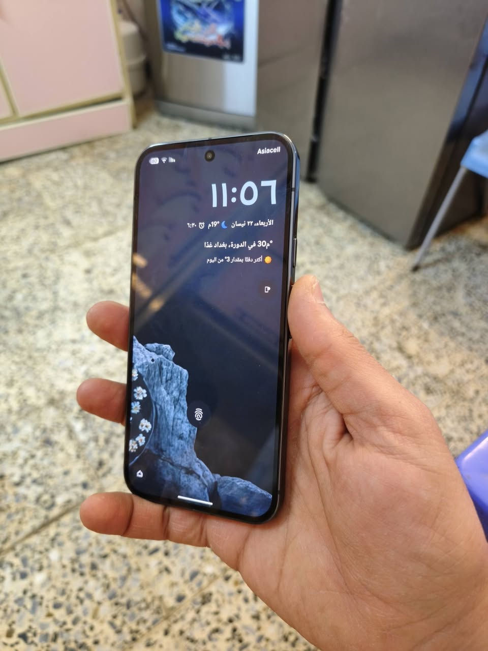 GOOGLE PIXEL 9 PRO XL 
ROM 512 GB 
RAM 16GB 
الجهاز نظافته 100 ولا زلغ 
مبدل شاشة 
حساس المكالمات متوقف و الهرتزية فقط 60 
السعر 575 و مجاله بسيط كلش 
مراوس عادي
المكان بغداد ماعندي توصيل


**إذا كنت صاحب هذا الإعلان وتريد حذفه لأي سبب، رجاءا أرسل رسالة إلى الدعم الفني**