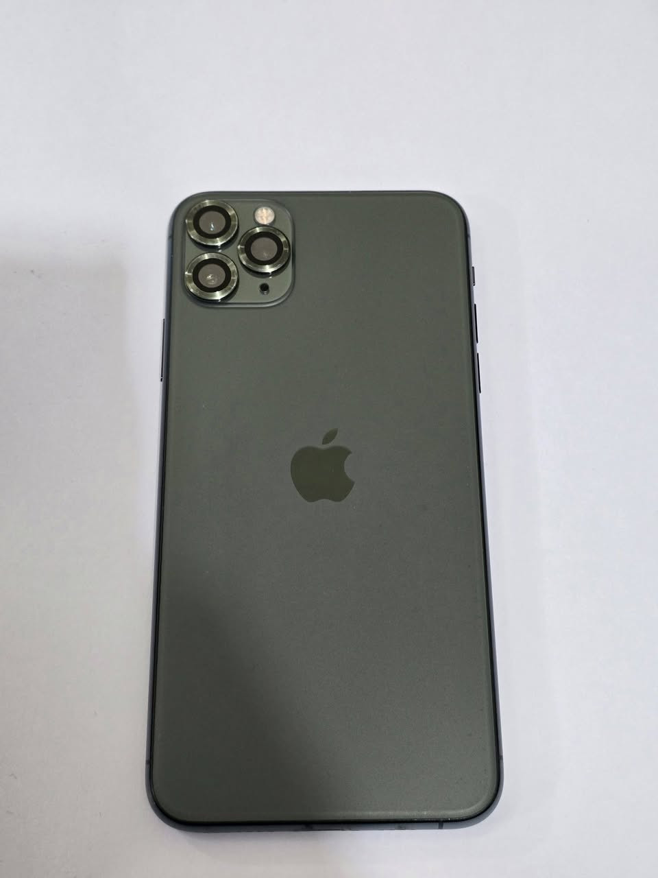 السلام عليكم
ايفون 11برو ماكس للبيع جهاز نظيف ما مفتوح مكفول جديد وتر بروف كامل ملحقاته ذاكره 《64》دبل شريحه نموذج 《m》بطاريه 《80》الون زيتوني مميز السعر《400》وبي مجال  《الرقم ***********》ما متواجد فيس فقط اتصال 
المكان العماره ميسان حي الرساله
