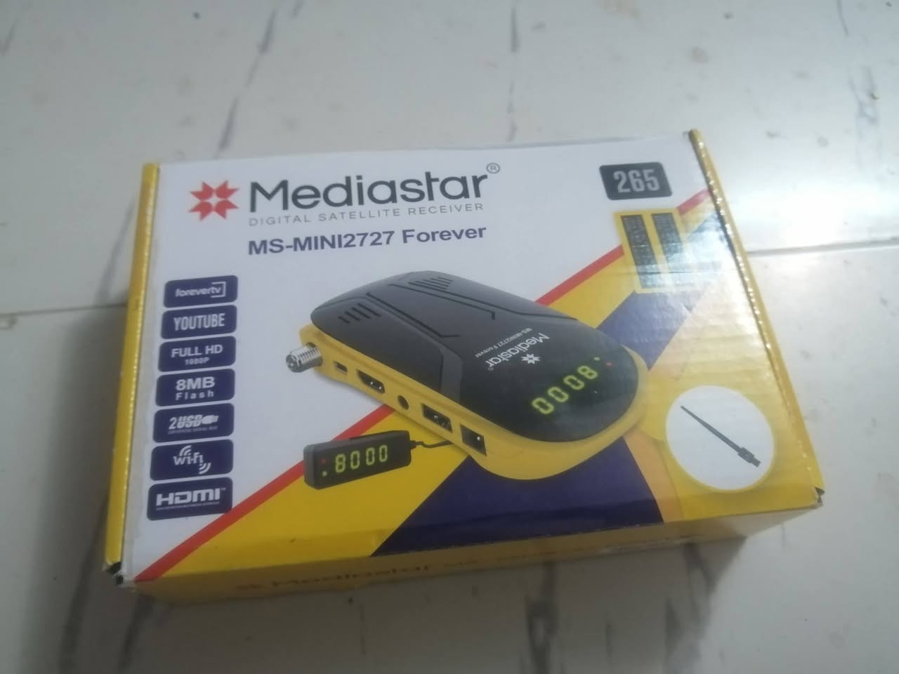 ستلايت نظيف مديا ستار 2727 كامل غراضه وياه واي فاي  مع دبل ريموت
المكان الشطره الاتصال وتساب على الرقم
رقم*********** الاتصال
