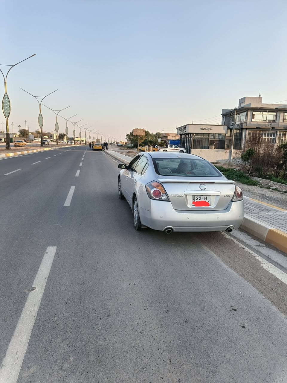 السلام عليكم. نيسان التيما 2008خليجي رقم اربيل بسمي ثاني يوم تحويل سنويه جديد تايرات جديد صدر جديد گير ومحرك بشرط لاصرف ولا بخار. ظرره جاملخ خلفي بدون داخل وبيه مكانين ملاحظات بسيطه. سعره 91ومجال بسيط
مكاني ديالى خانقين 
رقم موبايل ***********
