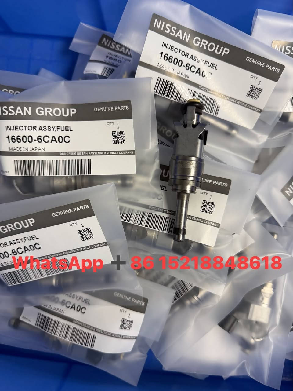 Original Nissan fuel injectors, wholesale prices, worldwide shipping, welcome to order!
WhatsApp ➕86 15218848618

حاقنات وقود نيسان أصلية، أسعار الجملة، شحن دولي، 
تفضلوا بالطلب!


**إذا كنت صاحب هذا الإعلان وتريد حذفه لأي سبب، رجاءا أرسل رسالة إلى الدعم الفني**
