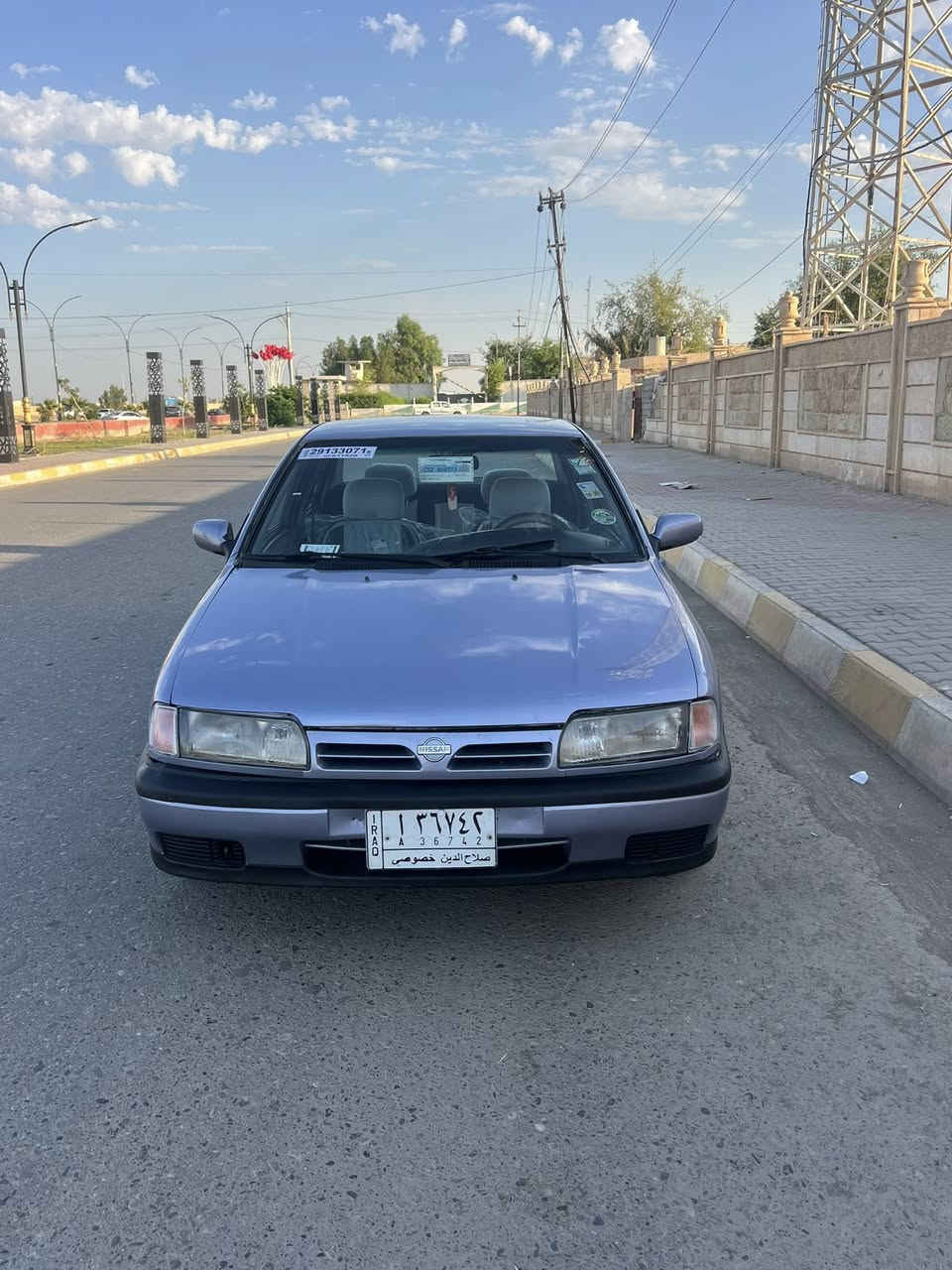 السلام عليكم. .. بسعر مناسب 36 وبيه مجال
نيسان برايمر موديل 1992
محرك 1600 المرغوب شرط ممفتوح مال كصه
رقم صلاح الدين الماني سنويه جديده تحويل ثاني يوم 
صدر امامي خلفي جديد بور ومشط شرط 
محرك /كير /صدر / كهربيات /. كله شرط 
الموصفات //السياره مصبوغه عام بدون ضربه بدون معجون بدون اخياس شاصي مكفول 
داخل نيلي بلادي. غرفت السياره جديده 
4 جام كهرباء كله شغال حته الخلفيات 
لايت بكلايت كصه شرط كله شغال 
مكان السياره تكريت القادسيه بسعر 36 وبيه مجال 
***********
