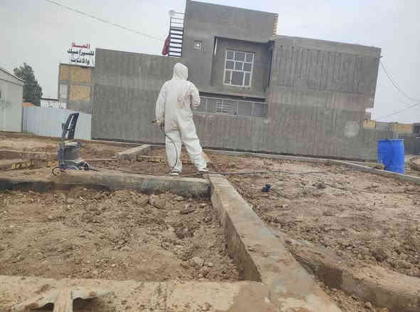 جزء من أعمالنا 
في بابل بتلو بسسب نوع التراب 
تبين به مستعمرات للحشره 
تمت المكافحه بكادرنا المميز 
وبافضل المبيدات الحشرية الفيروسيه 
للطلب والاستفسار يرجى الاتصال بنا 
***********
***********
ابوحوراء @
