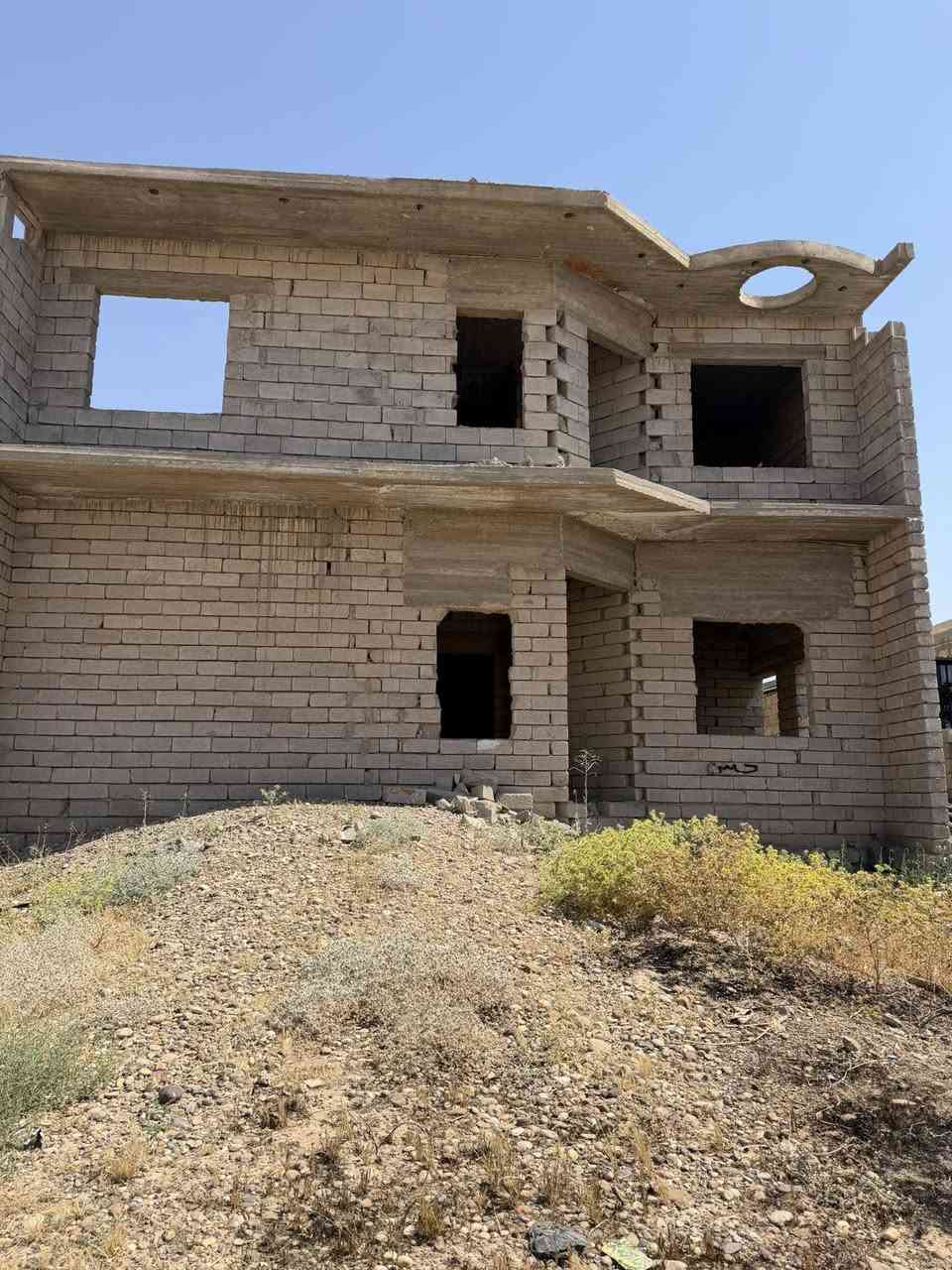 هيكل للبيع قضاء العلم الزيتون الأرض 450 البناء 180 السعر 25 مليون وبي مجال ***********
