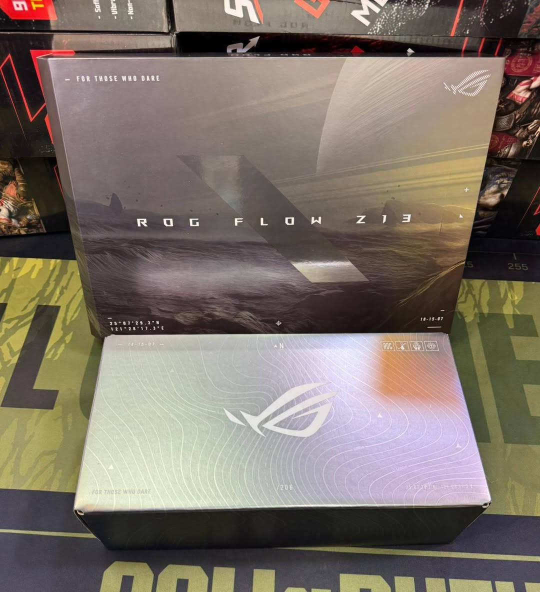 جديد بمعنى الكلمه يعني فقط مفحوص طبعا مشتري من شركة النبع سعره 3 ملايين و 600 ألف تكدرون تتأكدون من سعره والصوره موجوده بشركة النبع  والصراحه الجهاز مو أليه آني مكلف بالنشر أمانة الله والي يريد الجهاز أكدر أنزل من سعره من 400 إلى 500 الف غير هذا ميبيع 

لابتوب ASUS ROG Flow Z13 GZ302EA-RU056W بشاشة لمس 13.4 بوصة، 2.5K، 180 هرتز - معالج Ryzen AI MAX+395، ذاكرة وصول عشوائي (RAM) سعة 32 جيجابايت، قرص SSD سعة 1 تيرابايت، نظام تشغيل Windows 11 Home بغداد, العراق


**إذا كنت صاحب هذا الإعلان وتريد حذفه لأي سبب، رجاءا أرسل رسالة إلى الدعم الفني**