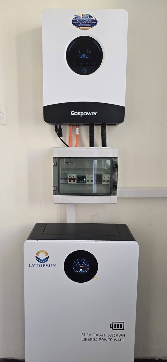 بأشراف وتنفيذ كادر هندسي مختص في أجهزة الطاقة الشمسية للمنازل والمكاتب والمنظومات الزراعية ذو خبره تصل الى 6 سنوات

⚡ اليوم من سامراء حي الملعب  ⚡
تم وبحمدلله تجهيز ونصب
 منظومة ( 16 امبير نهاري 16 ليلي )  التفاصيل
🔹 إنفيرتر كوس بور 6 كيلو ضمان 3 سنوات استبدال 
🔹 بطارية ليثيوم 15kw Lvtopsun  ضمان 5 سنوات 
🔹 الواح لونجي 620w عدد 7
🔹 بورد حماية متكامل مع جوزه واي فاي 
🔹أسلاك  DC و أسلاك AC
🔹 حديد حداده مغلون
🔹 ربط ومتابعة عبر الإنترنت 

مكتب التقنيات الحديثة للطاقة الشمسية
 صلاح الدين سامراء فلكةالشروق مقابل مطعم حبايبنا -
*********** 📞مهندس محمد مانع
*********** 📞محمد صالح
#طاقة شمسية
#بغداد
#المنصور
#سامراء
#تكريت
