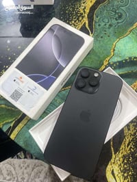 ايفون ١٦ برو ماكس • ٢٥٦ • بطاريه ٩٠