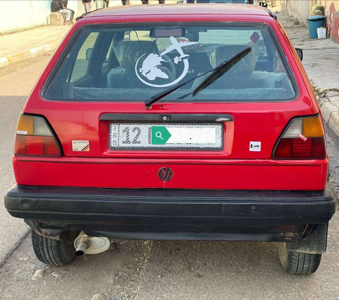 السلام عليكم 
رجاءا اقرا التفاصيل قبل لاتخابر 
كولف موديل 1991 - محرك 0.8
محرك شرط لا صرف ولا نفخ 
5 كير  - كير عادي 
مصبوغه عام جمالية
سنوية 2030
سيارة نظيفة وجاهزه 
شرط التحويل
السعر 29 $ بيها مجال بسيط حك الجيه
موصل - الجانب الايمن 
للأستفسار
***********
***********
