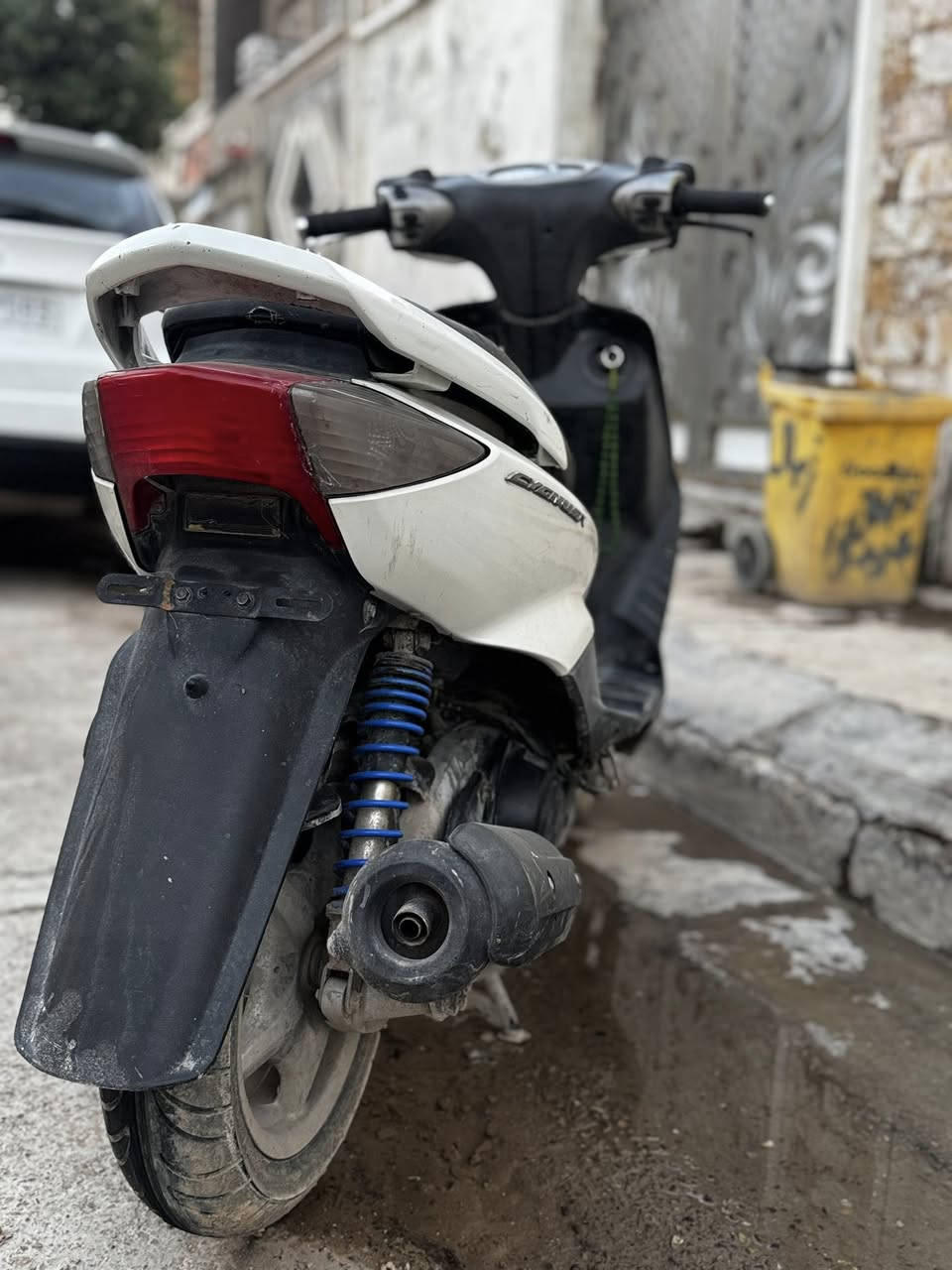 دراجه سكنس كوري نوزل بلادي  نواقص بسيطه كلش سعر 300 مكان بغداد الدوره ابو دشير الرقم ***********
