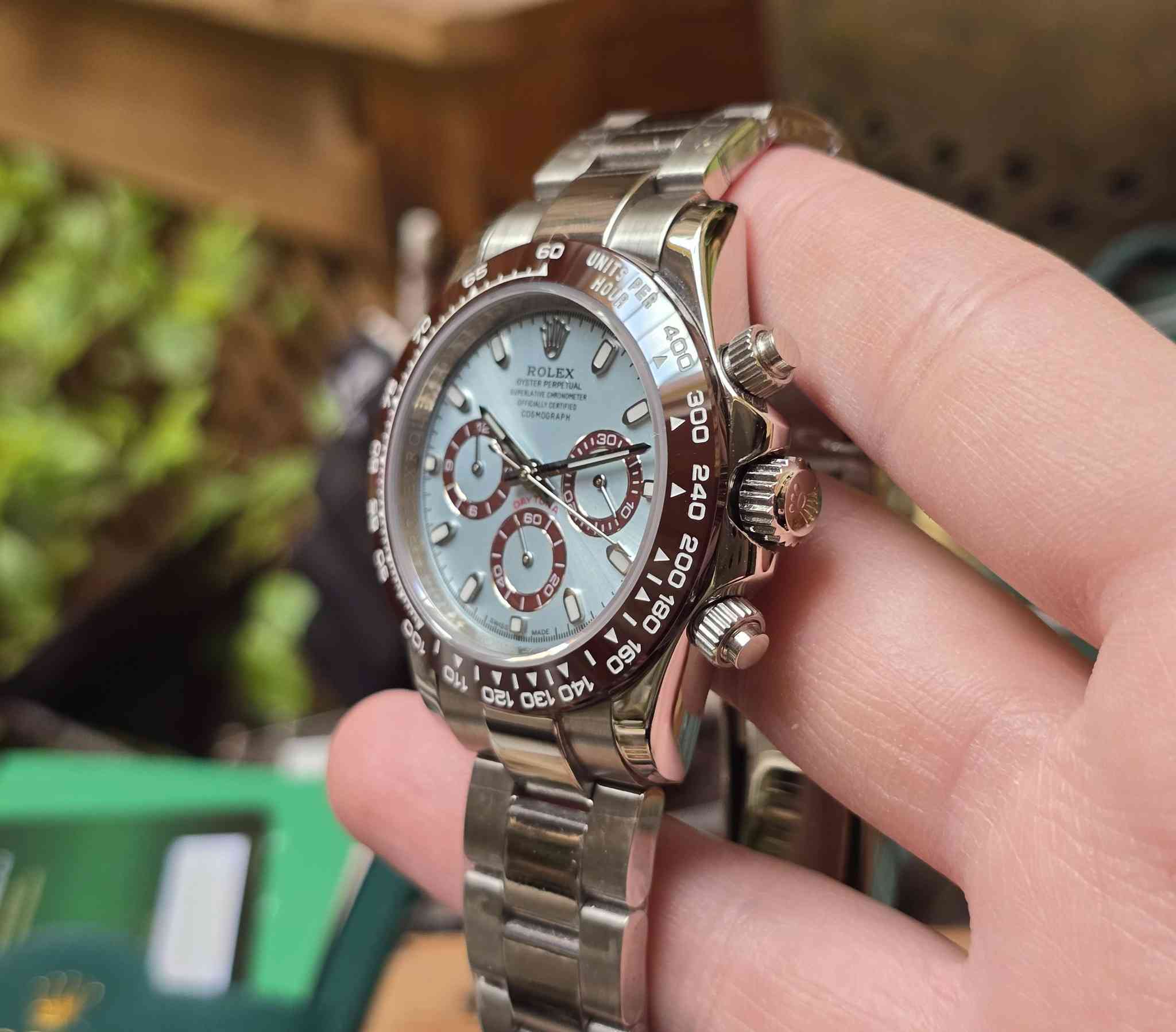 (((مزاد يبدأ من 40 ألف وينتهي بـ 12 ليلًا)))
ساعه ماركة  ... ديتونه
ساعة من أمازون، ماكينة أوتوماتيكية بجودة عالية جدًا.
كامل الاختام، القفل كله بحري. الساعة ضد الماء 
السناتر  كلها شغالة. ((تفاصيل داخل الفيديو))
مكاني كربلاء (متوفر توصيل5).


**إذا كنت صاحب هذا الإعلان وتريد حذفه لأي سبب، رجاءا أرسل رسالة إلى الدعم الفني**