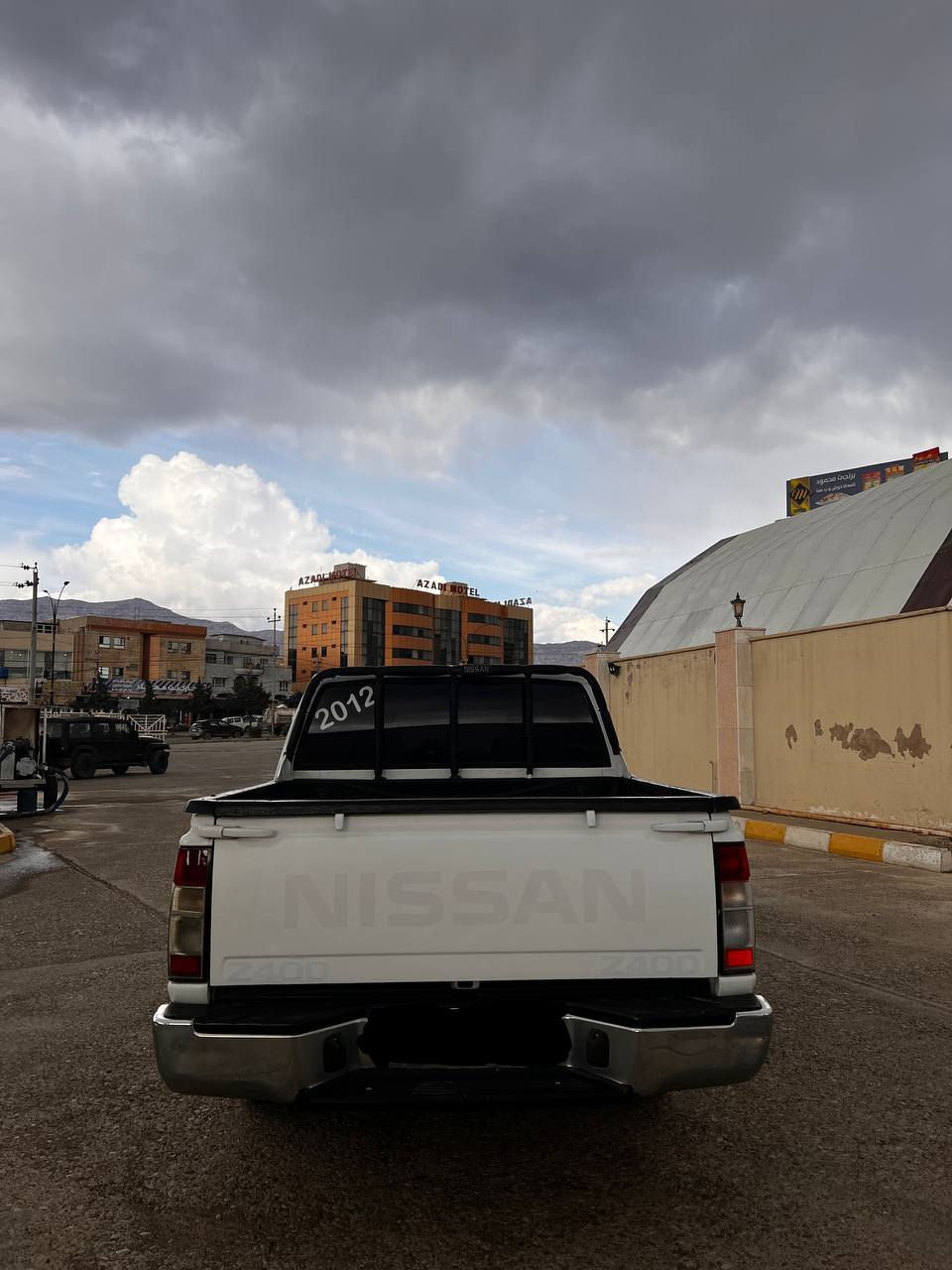 سلام وعليكم 
پيكب نيسان موديل 2012
 رقم سنوي جديد تخم تأيرات جديد
سياره مكينه ما مفتوح 
سياره دعاميه ل دعامية مكفولة عامه مابي سبخ بدون بارد بدون ملاعزة كلووو بشرت رقم موبايل 
*********** اكر, نينوى
