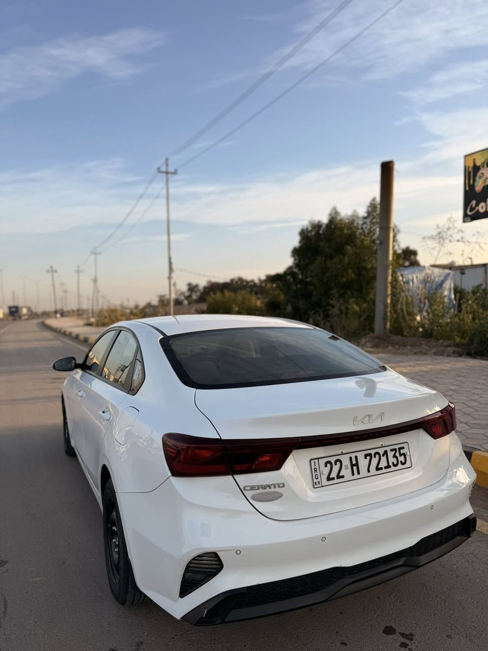 كيا سيراتو 2022 خليجيه 
تحكم ستيرن 
قطعتين تبريد 
مثبت سرعه 
رقم اربيل 
ماشيه 168

 السعر 152$ وبيه مجال بسيط
واسط العزيزيه 
***********
***********
