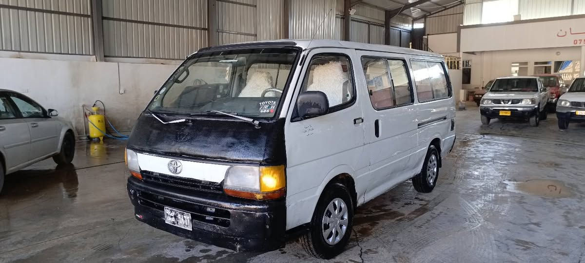 بەناوی خوای گەورە 
***********سعر 24گەڵا  شوێن کۆیە
توێتا هایسی 14نەفەری مۆدیل98 گێڕو مەکینە وێنجیە گێڕ تۆماتیکە ئاڕم پلاستیکی سلێمانیە وسەنەویو وەکالەو مەنەفێستی داخیلبونی لەگەڵە چوارتایی نوێ پاوەر هەردو درگا سکەکانی مەزبوتە تەنزیلو سەماعینوێ  کارەبای مەزبوتە  زۆر توندو تۆڵە أربيل, العراق
