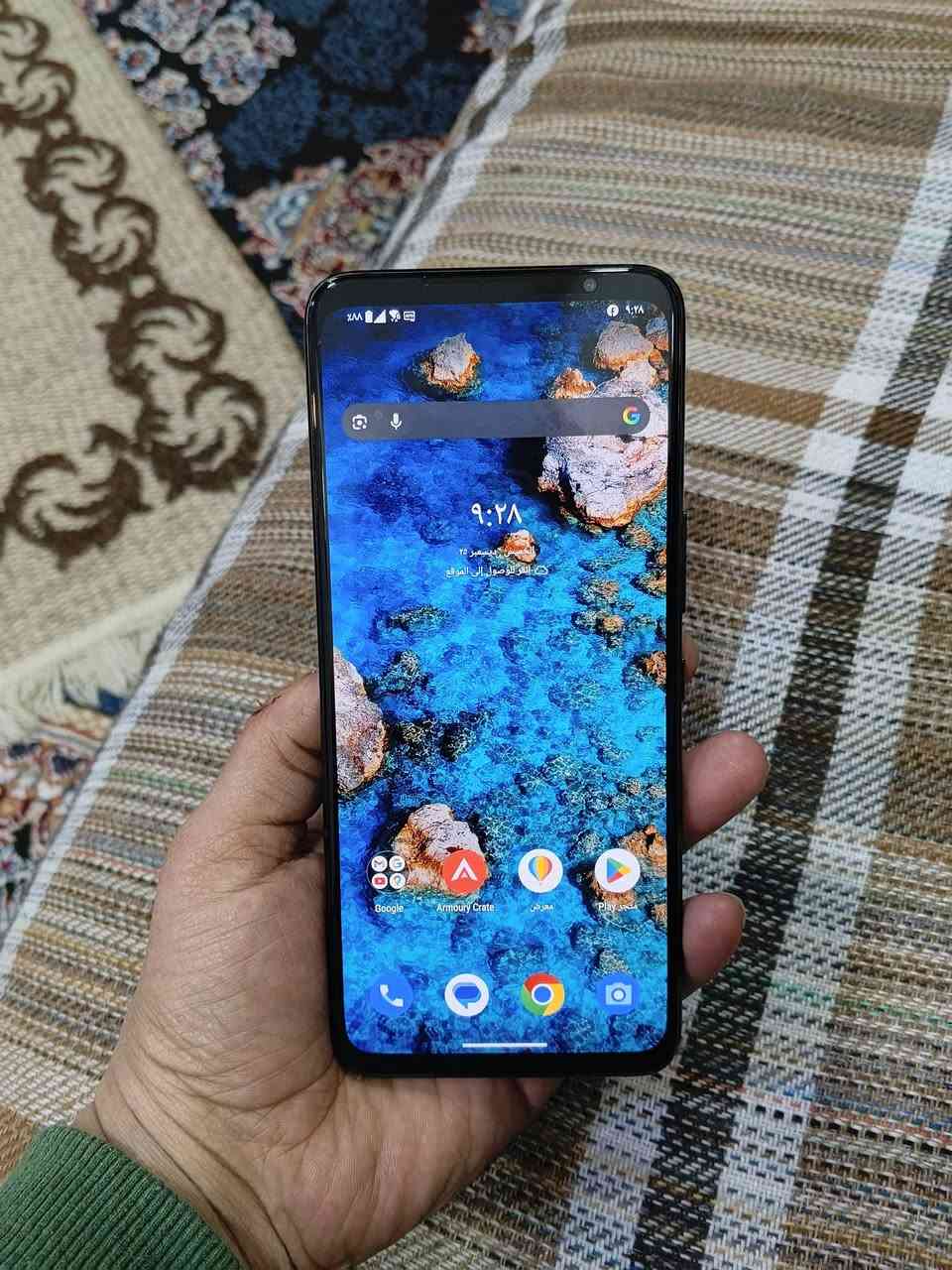 📱 للبيع موبايل ASUS ROG Phone 7  جهاز مختص للالعاب 
🔹 الحالة: مستخدم لمده اسبوع بدون علبة
🔹 السعة: 256
🔹 الرام: عشوائي 8
🔹 المعالج: Snapdragon 8 Gen 2
🔹 الشاشة: 165Hz
🔹 البطارية: 6000mAh
🔹 يدعم الألعاب الثقيلة بدون مشاكل 🔥
📦 الجهاز شغال 100%
🔌 ويا الشاحن الأصلي
📍 الموقع: المنصور
💰 السعر: 800 بي مجال بسيط 
📞 الاتصال / واتساب: ***********
