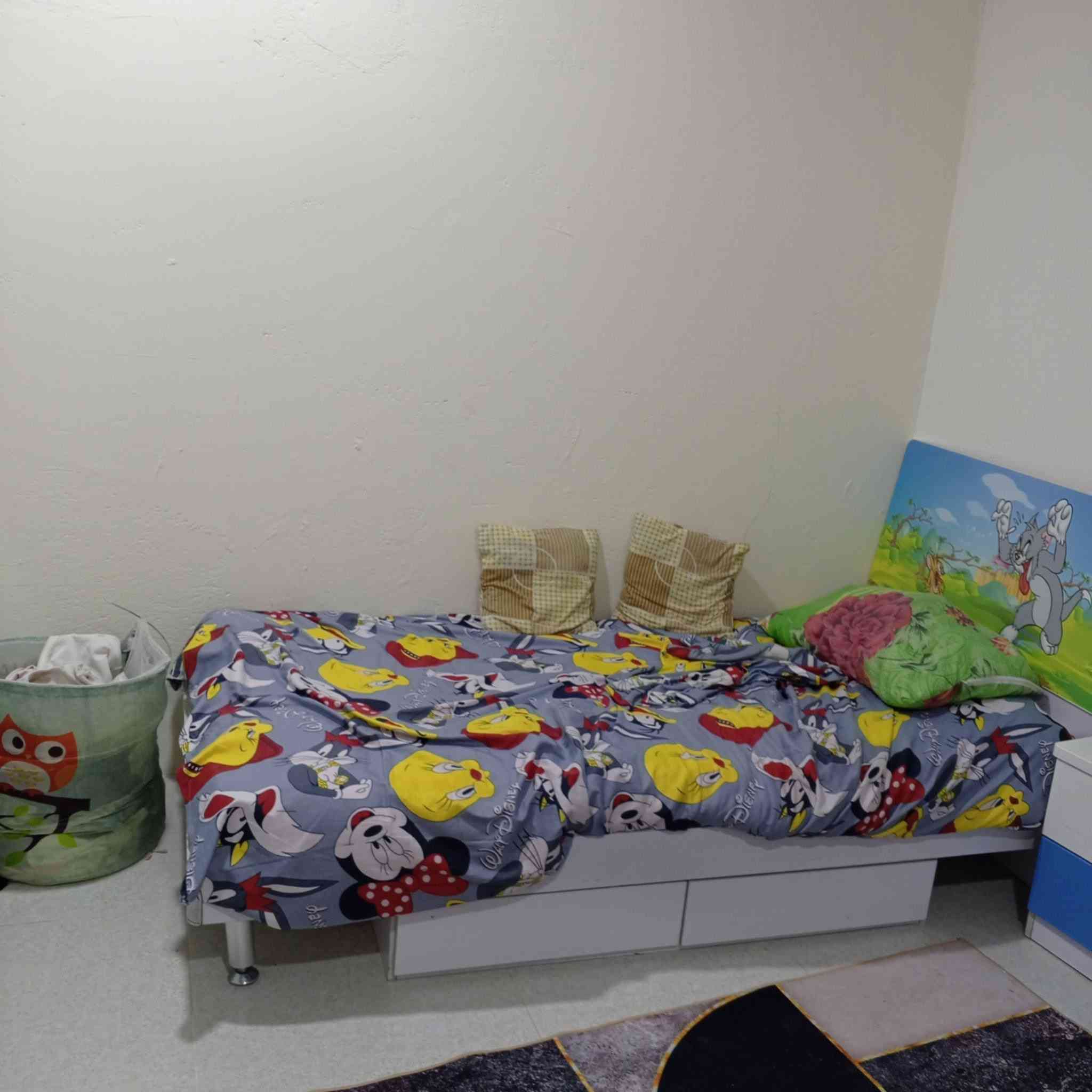 ‏غرفة نوم أطفال نظيفة شعر 400 بيها مجال العنوان أبو الخصيب


**إذا كنت صاحب هذا الإعلان وتريد حذفه لأي سبب، رجاءا أرسل رسالة إلى الدعم الفني**