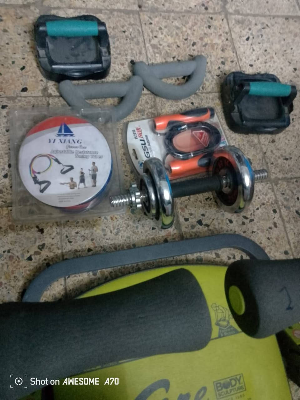 دمبلص و جهاز طحن معدة و أوزان
مع جهاز فتح صدر كلهن ب ٥٠ الف مع التوصيل


**إذا كنت صاحب هذا الإعلان وتريد حذفه لأي سبب، رجاءا أرسل رسالة إلى الدعم الفني**