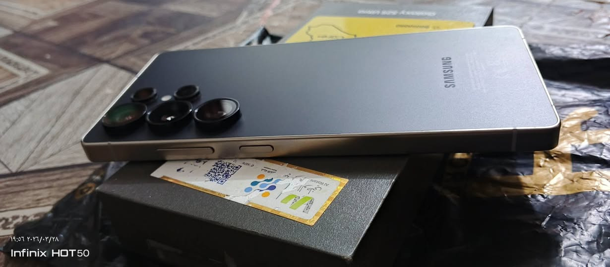 اس 25 الترا ذاكره 256 رام 12 لون اسود اطار سلفر تيتانيوم وكالة الوطني مستخدم ١٠ ايام فقط حاله حال الجديد مكفول من الزلغ السعر مليون ٢٢٥ مكان بابل الهاشميه ***********
