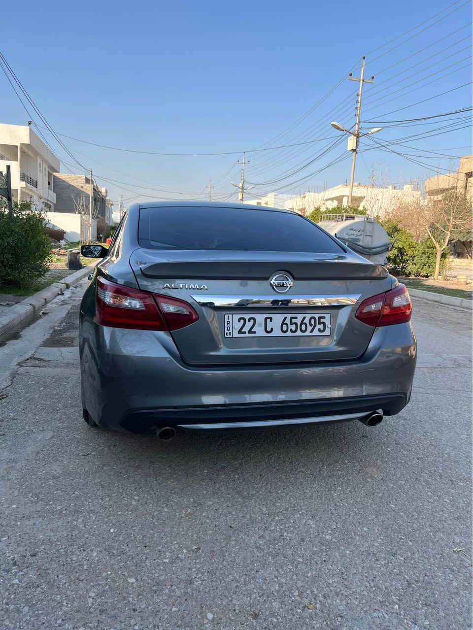 نيسان ئالتيما مواصفات s  ٢٠١٨  يةك پارچه بوياغه  بئ ژورئ بئ ئيرباگ ٢ جئگا سارده كوتي يةك بست يةك قوبى بچووك لةكن تايةي پشتةوه پةنجةمورو وةكاله به شةرت

نرخ: ١١٣ كةميك معامله
موبايل: *********** أربيل, العراق
