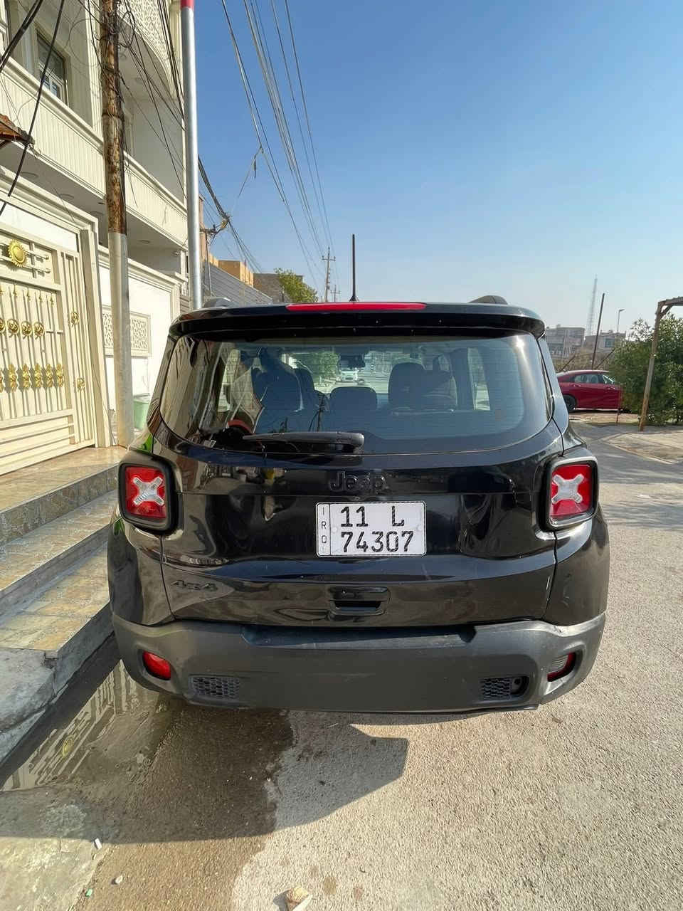 جيب رينيجد 2020
محرك 2400
ماشية 134الف
بيهه صبغ صفحة بدون ضرر 
السيارة بدون ضربة وبجم كبس 
جاهزة ومابيهه نقص 
ورقمهه بغداد ب اسمي ومكانهه بغداد 
السعر 96$
للتواصل ***********
