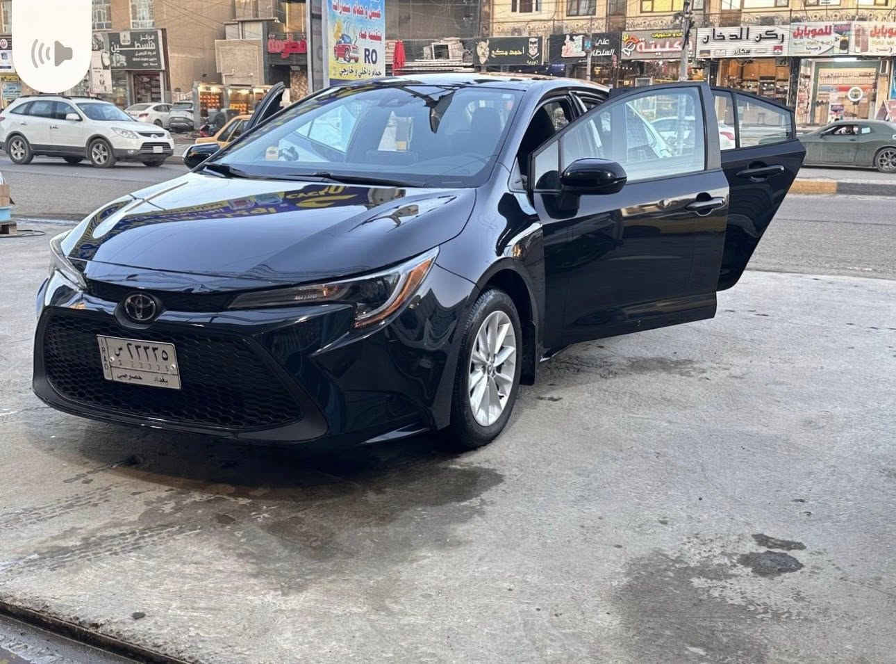 ياالله
السلام عليكم 

تويوتا كورلا 2022
حجم المكينه : 1800
الون : اسود 

المسافة المقطوعة :

 8 الف ميل بامريكا 
حاليا 51 الف كيلو 

 الضرر : قبق الصندوك والحوض 
حالة الايرباك : سليم مطاك ولا ايرباك 

السعر : 140

#مواصفاتها LE

فول مواصفات 1/1 جاهزه مرقم بغداد

مكان السياره بغداد - حي القاهرة

***********
