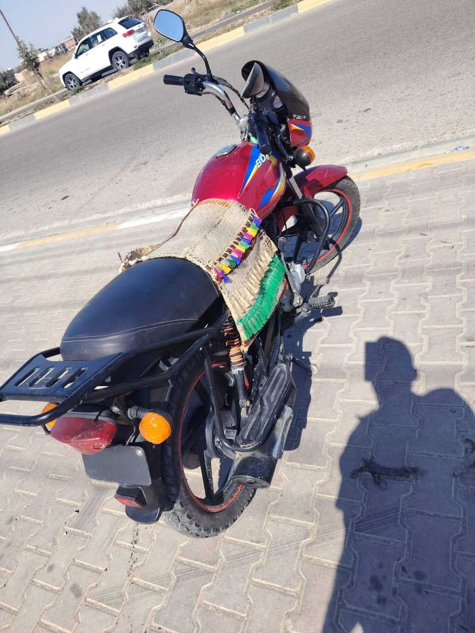 سلام عليكم
دراجة بوكسر للبيع

موديل 21

اوراق كامله

اي نقص ما بيها

كهربايات كلها شغاله

الدراجة مثل البصور وحلا

مكان ديالى ناحيه السلام على طريق دلي عباس

استفسار على الرقم ***********
