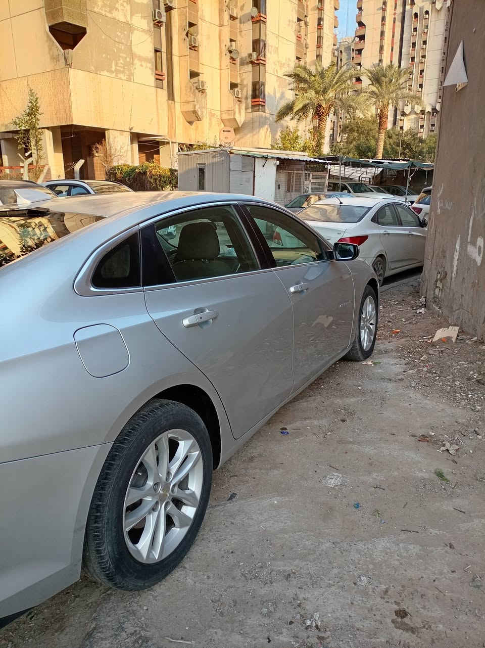السلام عليكم... ماليبو 2017 1500 تيربو ماشية 38 ميل بيهة ربع البنيد  والجاملغ الامامي الايسر مصبوغ Ltكافة المواصفات الموجودة في الفئة رقم أربيل شرط تحويل سنوية جديدة لكن الهزة منتهية... المكان بغداد شارع حيفا (*********** واتساب /***********) السعر85$
