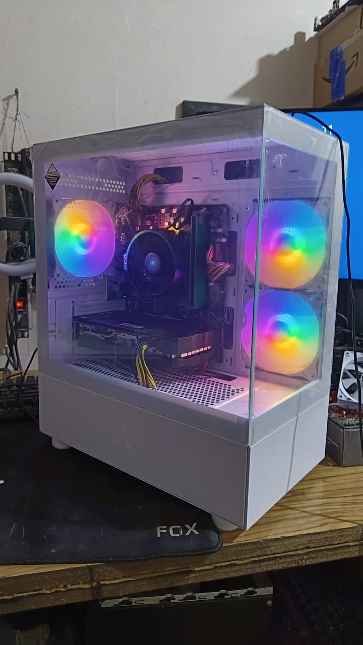 تجميعه جديده للألعاب والبرامج الهندسية 595 الف
AMD R5 5600 TRAY 145 جديد
A520MS BIOSTAR 95 جديد
RAM DDR4 16GB 80 جديد
RX 580 8G 90 جديد
PSU 600W 60 جديد
SSD 240 GB 40 جديد
CAES GAMIN 3 FAN RGB 70 جديد
SPU FAN 15 جديد
البصرة قضاء المدينة
***********
