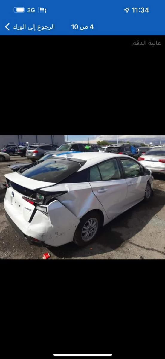 السلام عليكم
تيوتا بريوس  ياباني اصلي موديل 2021 رقم بغداد 

لون ابيض 

 

داخلة اوفايت وابيض مميز  قليل اجه هذا لون 

سياره حادثه بارد جاملغين فقط

ماشيه160 الف 

السيارة بلا ايرباك 

فقط بردة 

مكاني الانبار الحبانية 

اعتذر عن المراوس 

السعر 125 

***********
