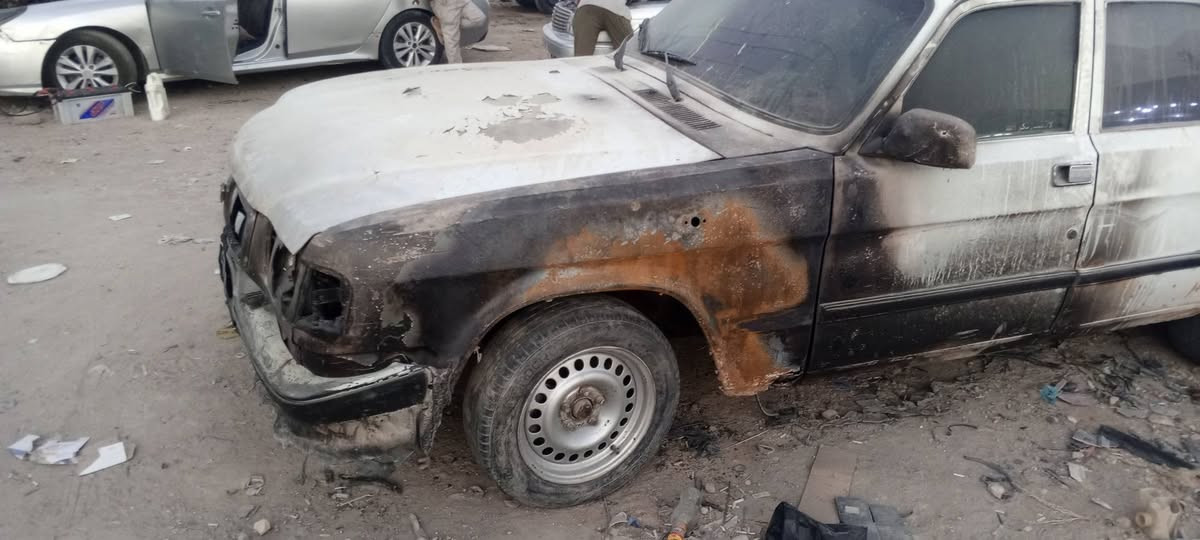 للبيع حائز ثالث..بغداد الماني..الاضرار مثل ما تشوف..مكينه ونجي جديده وكير واكسن سيدان ... ظفيره تبديل موجوده مع السياره ودعاميه ايضا...السعر 15ورقه..مكلف بالنشر..***********

