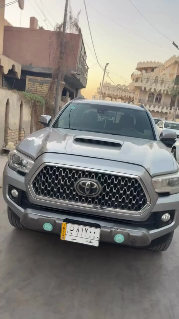 يابانيTacoma
توكوما 2018
محرك 6سلندر
سياره بصمه جامه خلفيه كهرباء
رقم بغداد دولي بسمي 
السياره جاهزه من صدر وحداديه وتخم تاير
كير محرك كفاله
رقم الشاصي 5TFAZ5CNXJX061511
🎪

مكان السياره واسط النعمانيه
السعر 230
ههـ ***********
***********
