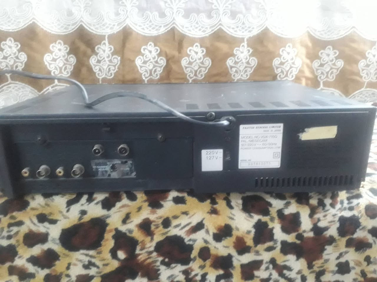 جهاز فديو جنرال ياباني اصلي قديم ثمانينات
شغال كهرباء فقط يحتاج قوايش متروك من فتره


**إذا كنت صاحب هذا الإعلان وتريد حذفه لأي سبب، رجاءا أرسل رسالة إلى الدعم الفني**