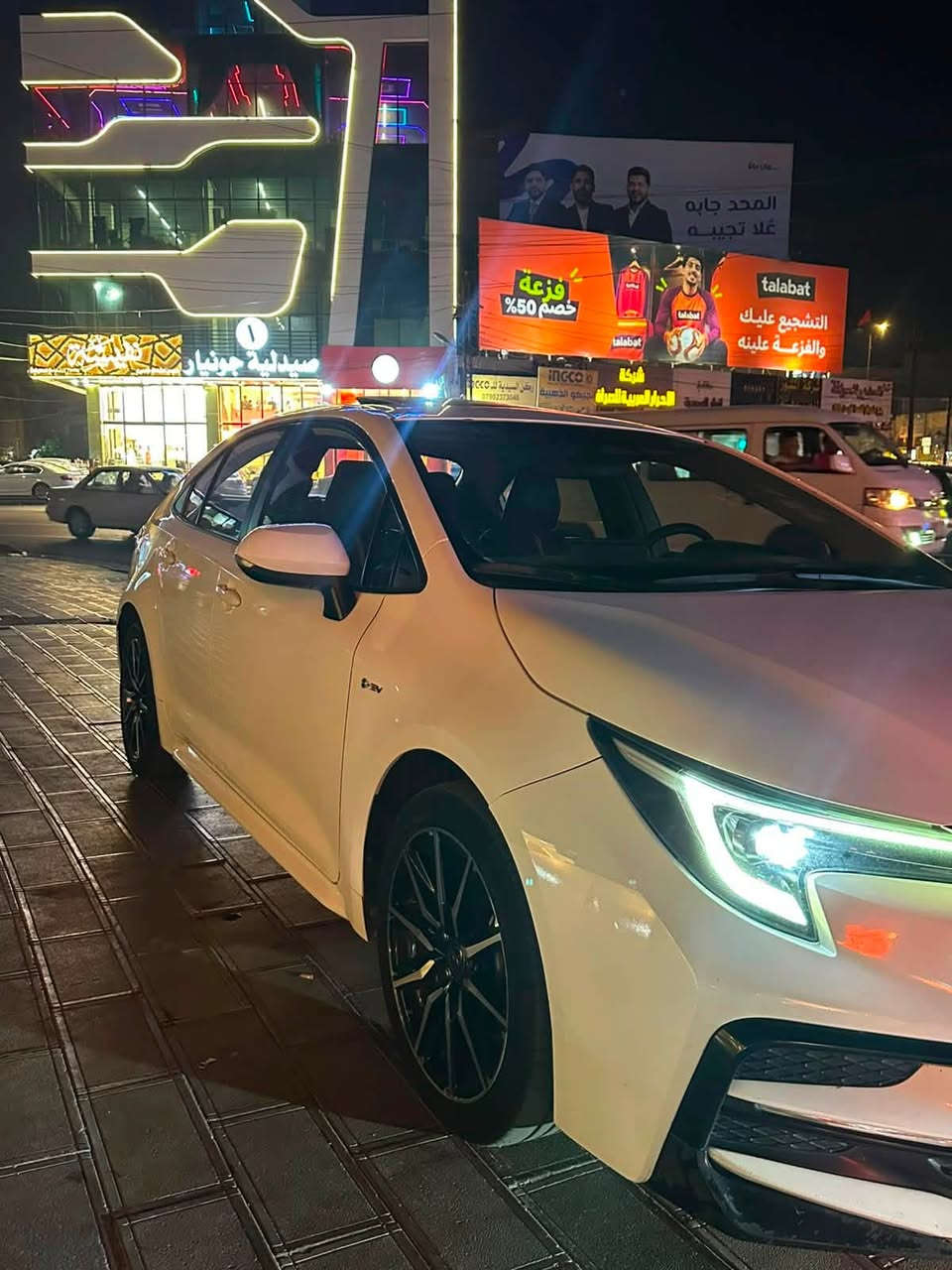 كورلا هايبرد 2024 S فئة البلاك إدشن فول اعلى فئة محرك 1800
كفالة عامة عل وضع الزيرو عدا طخة بدعامية كد شبر ومكحلة ع كدهة بدون فتح شرط الفحص 
ماشيه 28 الف السيارة جديدة
رقم بغداد الجديد هزة جديد بأسمي تحويل مباشر 
كشن كهرباء داخل جلد فتحة
بصمه رادارات توقف ذاتي
وبعد هواي مواصفات 
السعر 153$ وبيهة مجال بسيط 
***********
