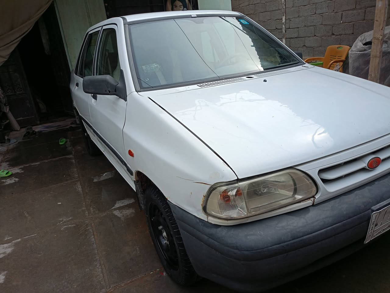 السلام عليكم
سايبا 2014  مكفوله من الضربة والتبديل 
مكينه جاهزه وكير وتخم تاير قبل اسبوع شديت حداديه جديده قبل 10 ايام مسويها كهربائيات كلها شغاله رقم قادسيه مكانها شارع سالم السعر 34 بيها مجال 
*********** الاتصال
